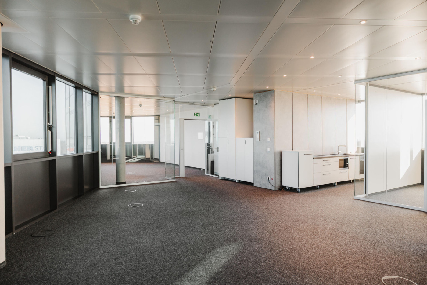Büro 4. Obergeschoss Ansicht 1